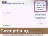High quality laser printing